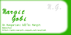 margit gobi business card